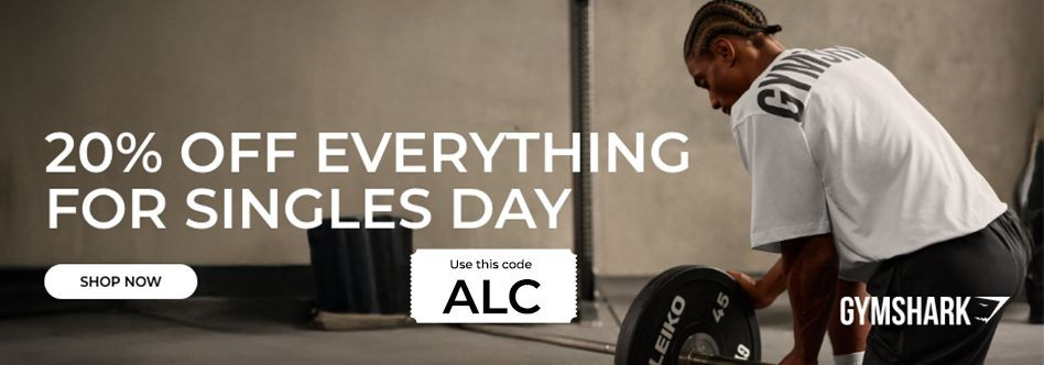 Gymshark Single's Day Deals